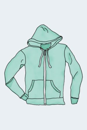 Hoodie with Zipper